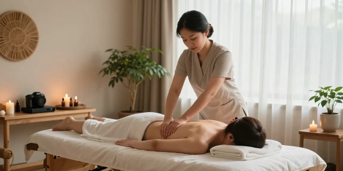 Experience premier 영등포스웨디시 massage in a serene wellness studio.