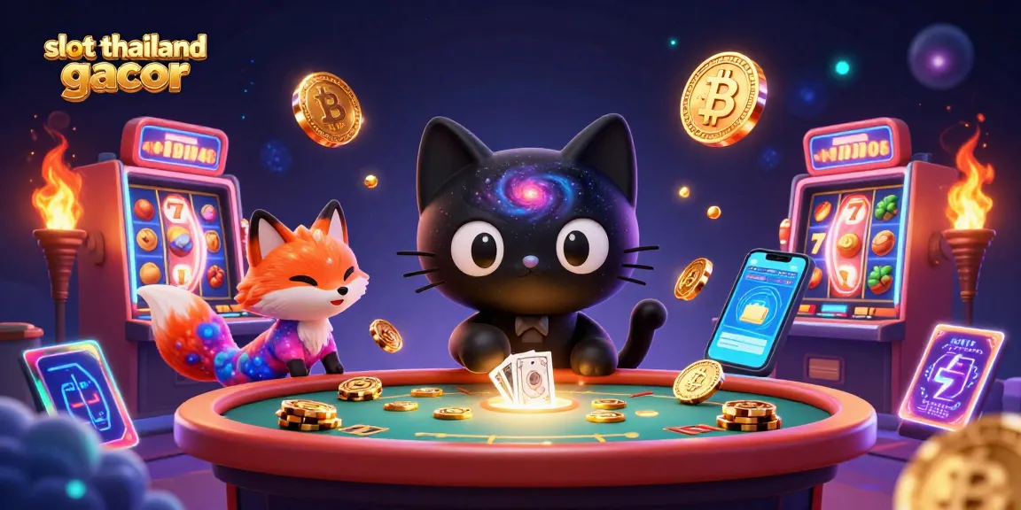 Experience slot thailand gacor action with dynamic characters and vibrant casino elements.
