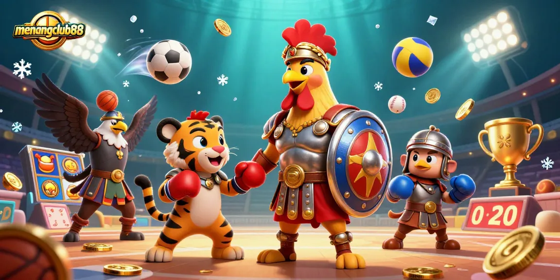 Engage in the exhilarating world of menangclub88 as dynamic casino elements and characters bring gaming to life.