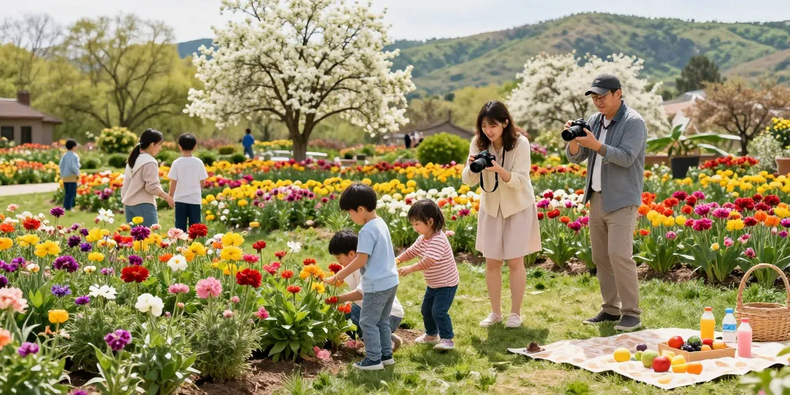 Experience the beauty of Capay Valley Garden Tour with family during peak season.
