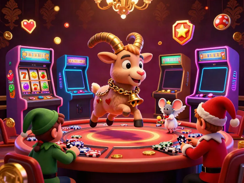 Menghadirkan kekacauan di dunia situs slot gacor dengan Krampus yang memimpin, mouse malaikat, dan gremlin pencuri chip.