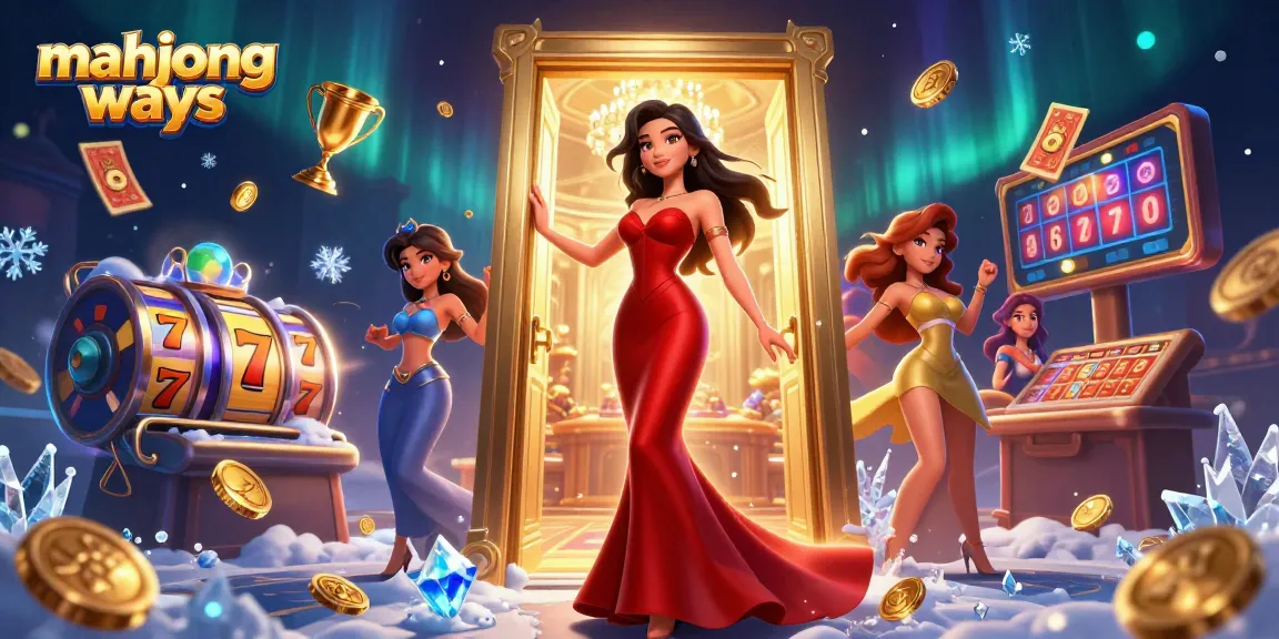 Engage thrilling mahjong ways gameplay in a vibrant casino atmosphere illustrated in 3D.