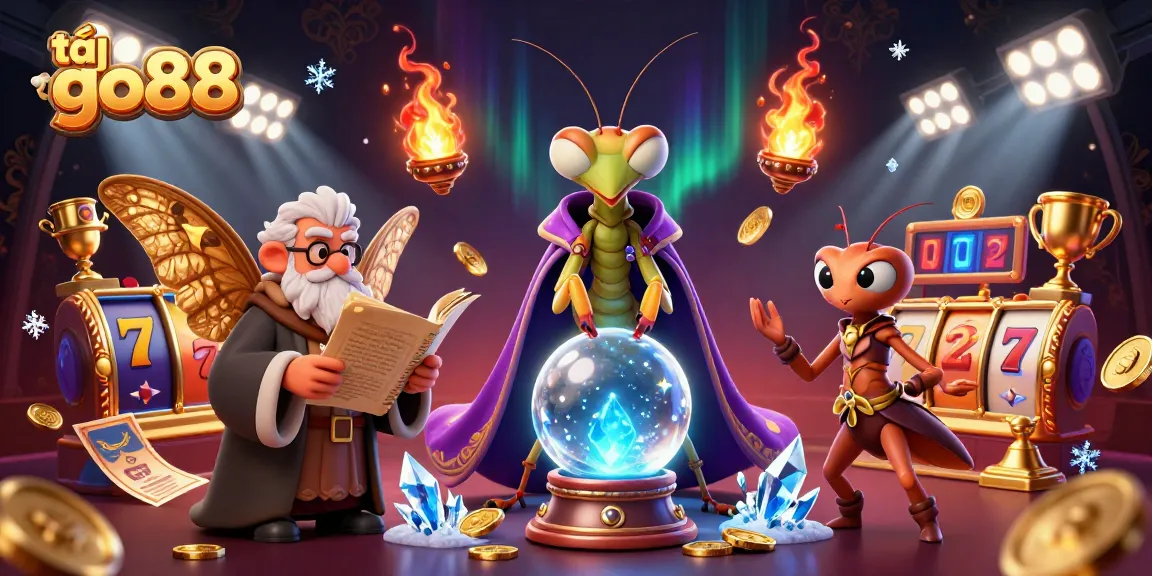Play exciting casino games and tải go88 for thrilling rewards with this vibrant illustration.