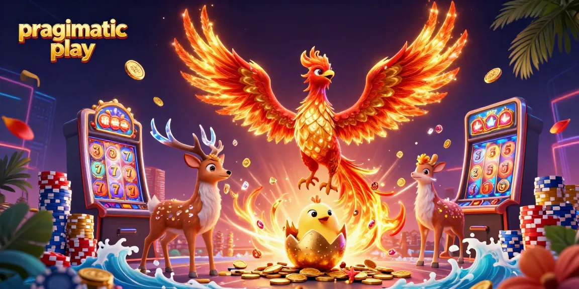 Engage with the thrilling action of pragmatic play as vibrant characters and casino elements collide.
