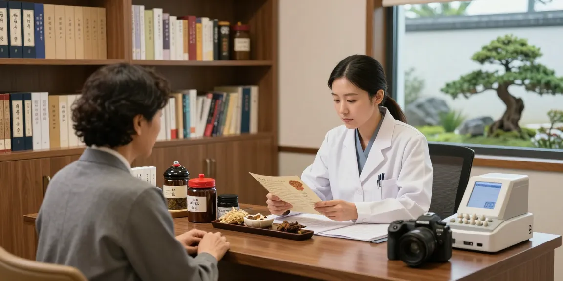 Consultation at 수원한의원 clinic, where traditional Korean medicine meets modern healthcare.