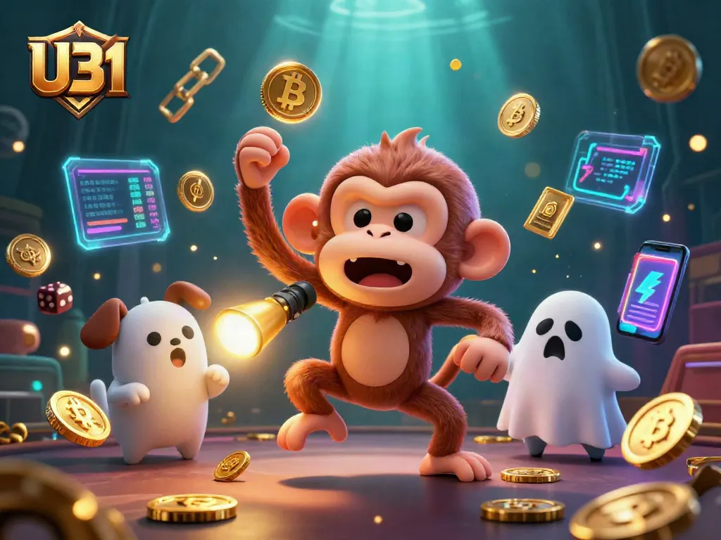 Experience U31's thrilling casino adventure with vibrant elements and animated characters.