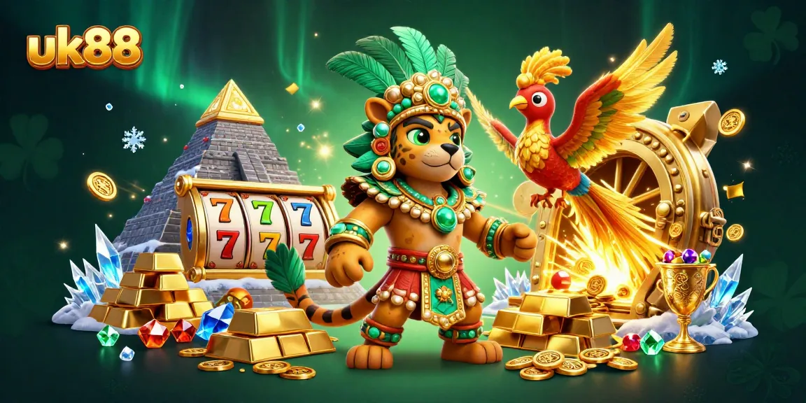 Experience the excitement of uk88 casino games with lively characters and dazzling treasures.