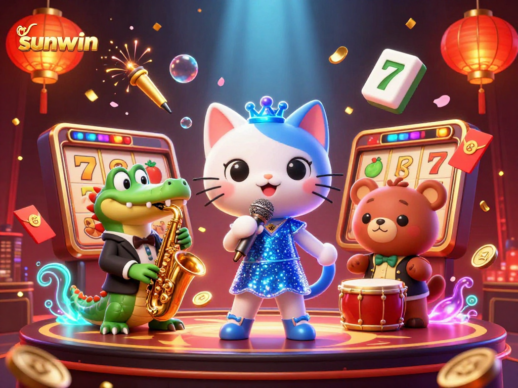 Experience winning moments in the vibrant sunwin casino with dynamic slots and delightful characters.