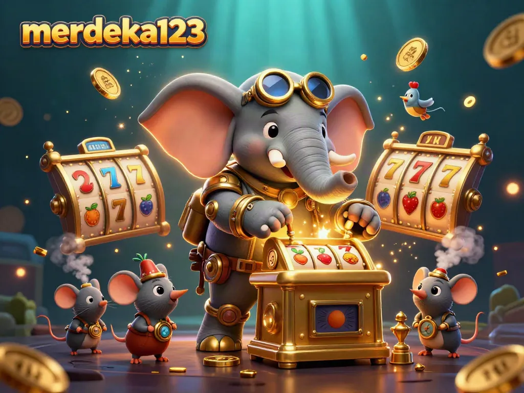 Menangkan jackpot di merdeka123 dengan visual 3D steampunk yang menakjubkan.