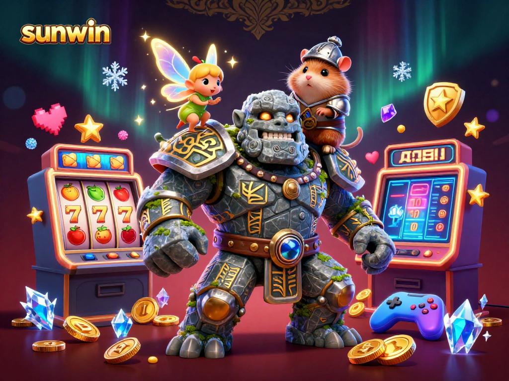 Experience the excitement of slots with sunwin's magical 3D casino adventure!