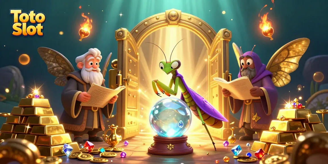 Experience the thrilling Toto Slot adventure with our vibrant, detailed illustration.