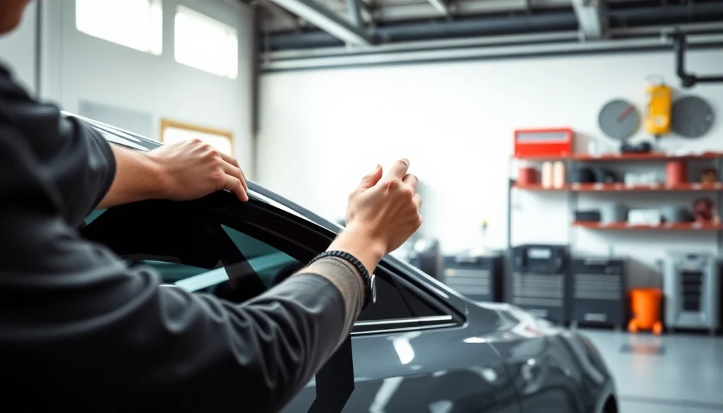 Experience the best window tint Chattanooga TN with expertly applied films in a professional setting.