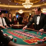 Experience the thrill of roulette at a vibrant Las Vegas casino as bealiveandkicking players engage with excitement.