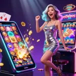 Experience thrilling gameplay at 33win com, featuring vibrant slot machines, exciting jackpots, and celebratory wins.