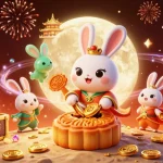 Experience the thrill of gaming at Fun79 with this vibrant illustration of a lunar gaming adventure.