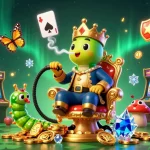 Play thrilling game bài sunwin with colorful energy in a dynamic casino setting full of vibrant game machines.