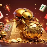 Spin and win at situs toto with this vibrant casino-themed illustration showcasing action and fun.