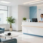 Hair transplant turkey consultation at a healthcare facility, featuring compassionate doctors providing patient care.